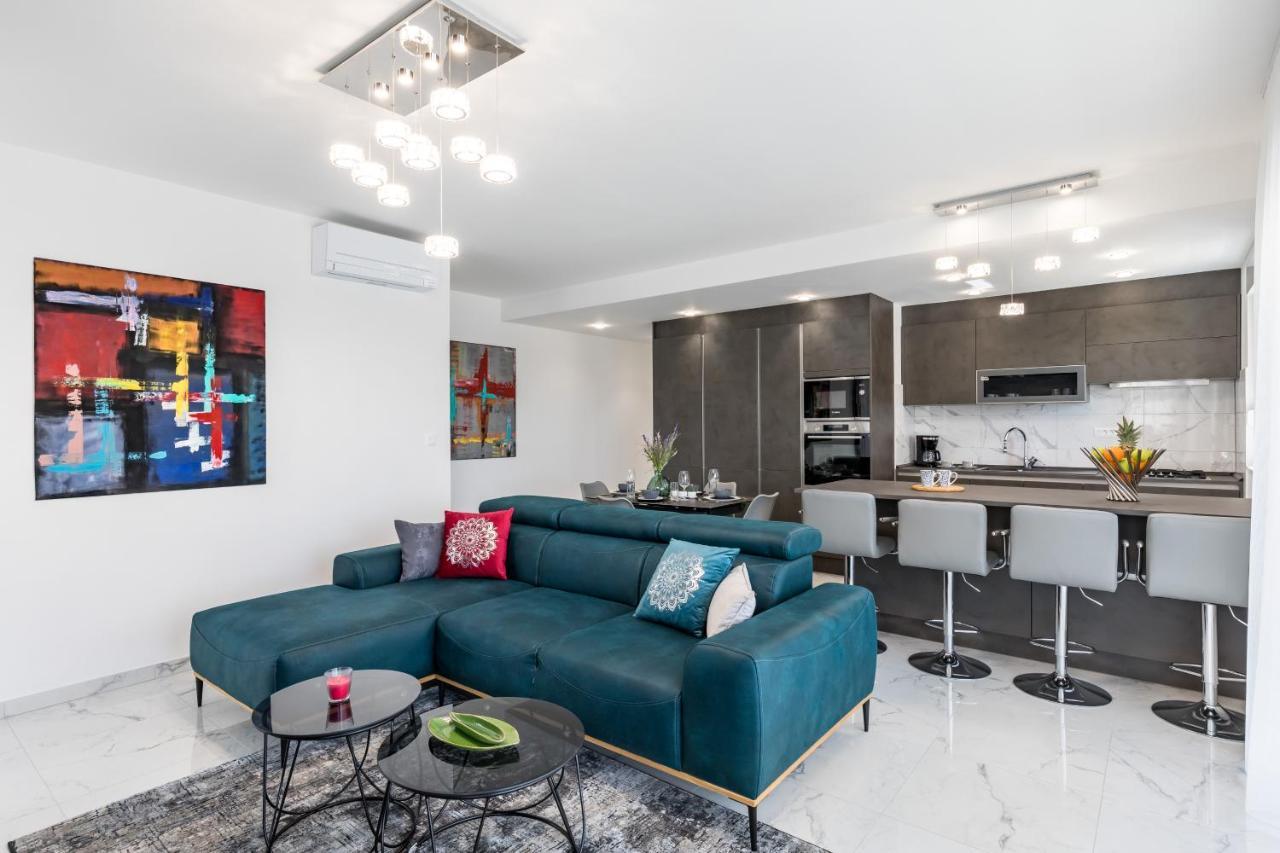 Elysian Zen Luxury Apartment - Two Bedroom Apartment With Terrace And Sea View Split Luaran gambar